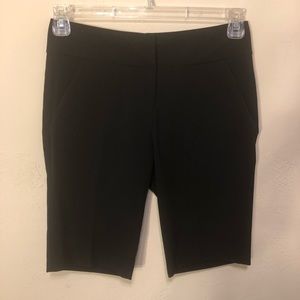 ‼️CLEARANCE‼️ Windsor Knee-Length Black Bermuda Shorts